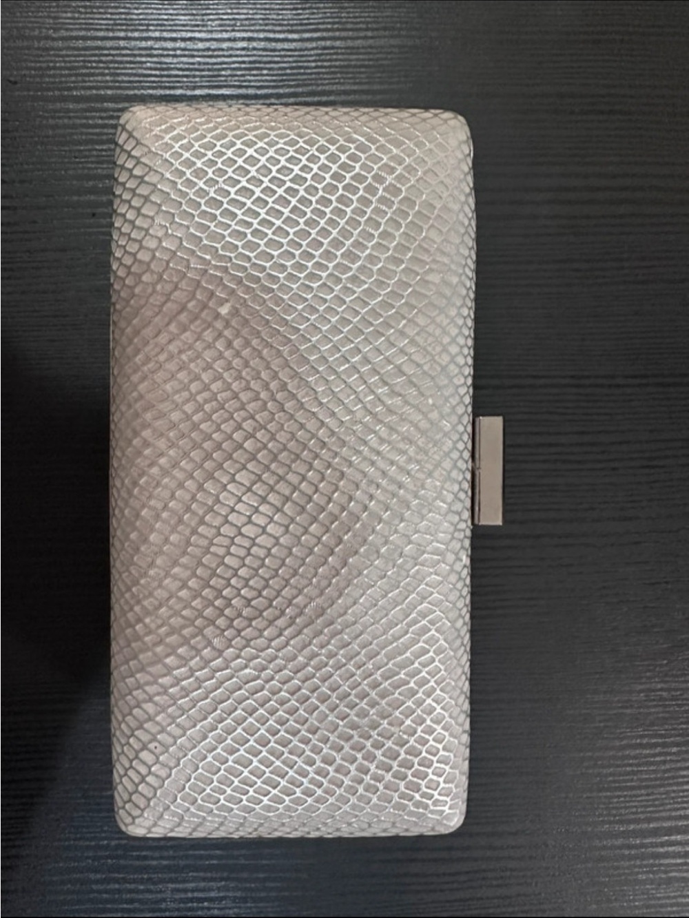 Collete Hayman Silver Evening Clutch
